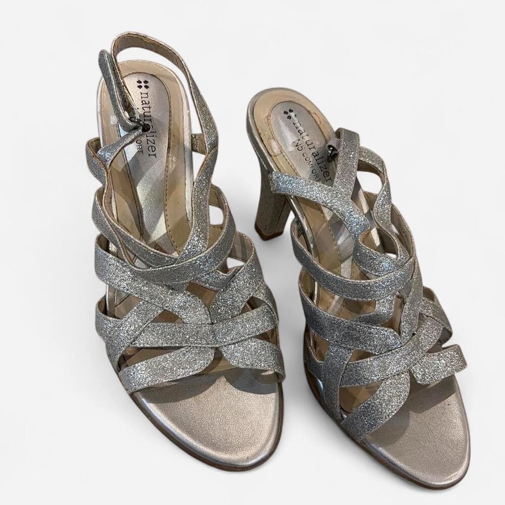 Naturalizer Women's Silver Sandals